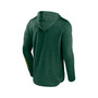 Men's Branded Green Portland Timbers First Period Space-Dye Pullover Hoodie