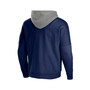 Men's NFL X Staple Navy New England Patriots Oversized Gridiron Vintage-Like Wash Pullover Hoodie