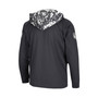 Men's Charcoal Navy Midshipmen OHT Military-Inspired Appreciation Digi Camo Quarter-Zip Hoodie