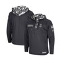Men's Charcoal Navy Midshipmen OHT Military-Inspired Appreciation Digi Camo Quarter-Zip Hoodie