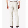 Men's Signature Lux Cotton Classic Fit Pleated Creased Stretch Khaki Pants