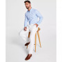 Men's Classic-Fit Cotton Stretch Performance Dress Pants