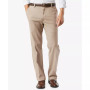 Men's Easy Classic Fit Khaki Stretch Pants