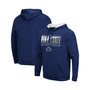 Men's Navy Penn State Nittany Lions Slash Stack 2.0 Pullover Hoodie