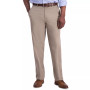 Men’s Iron Free Premium Khaki Classic-Fit Flat-Front Pant