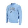 Men's Blue Citadel Bulldogs Arch Over Logo Pullover Sweatshirt