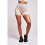 Women's Kodel Recycled Rib Booty Shorts - Mink