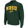 Men's Green NDSU Bison Arch Logo Sweatshirt