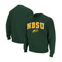 Men's Green NDSU Bison Arch Logo Sweatshirt