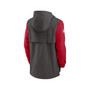 Men's Pewter, Red Tampa Bay Buccaneers Sideline Player Quarter-zip Hoodie
