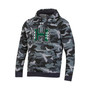 Men's Black Hawaii Warriors Logo Camo All Day Raglan Pullover Hoodie