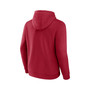 Men's Branded Crimson Alabama Crimson Tide Arch and Logo Tackle Twill Pullover Hoodie