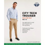 Men's Slim-Fit City Tech Trousers
