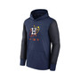 Men's Navy Houston Astros 2022 City Connect Therma Performance Pullover Hoodie