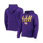 Men's Branded Purple LSU Tigers Favorite Longshot Pullover Hoodie