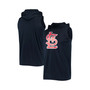 Men's Navy St. Louis Cardinals Sleeveless Pullover Hoodie
