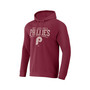 Men's Darius Rucker Collection by Red Philadelphia Phillies Waffle-Knit Pullover Hoodie