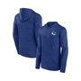 Men's Branded Blue Vancouver Canucks Authentic Pro Rink Camo Pullover Hoodie