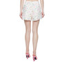 Women's Floral Pleated Pull-On Shorts