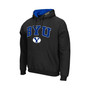 Men's Black BYU Cougars Arch & Logo 3.0 Pullover Hoodie