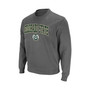 Men's Charcoal Colorado State Rams Arch & Logo Tackle Twill Pullover Sweatshirt