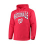Men's Red Washington Nationals Team Pullover Hoodie