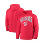 Men's Red Washington Nationals Team Pullover Hoodie