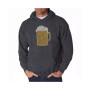 Men's Word Art Hooded Sweatshirt - Slang Terms For Being Wasted