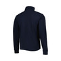 Men's Navy West Virginia Mountaineers Stack Essential Fleece Quarter-Zip Sweatshirt