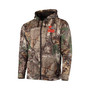 Men's Realtree Camo Cleveland Browns Trophy Tech Fleece Full-Zip Hoodie