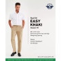 Men's Big & Tall Easy Classic Fit  Khaki Stretch Pants