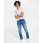 Men's Slim-Fit Medium Wash Jeans, Created for Macy's