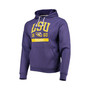 Men's Purple LSU Tigers Volume Up Essential Fleece Pullover Hoodie