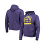 Men's Purple LSU Tigers Volume Up Essential Fleece Pullover Hoodie