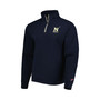Men's Navy Navy Midshipmen Stack Essential Fleece Quarter-Zip Sweatshirt