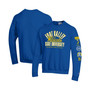 Men's Royal Fort Valley State Wildcats 2-Hit Powerblend Pullover Sweatshirt