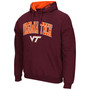 Men's Maroon Virginia Tech Hokies Arch Logo 3.0 Pullover Hoodie