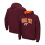 Men's Maroon Virginia Tech Hokies Arch Logo 3.0 Pullover Hoodie