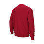 Men's Crimson Washington State Cougars Arch & Logo Crew Neck Sweatshirt