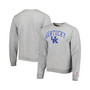 Men's Gray Kentucky Wildcats 1965 Arch Essential Fleece Pullover Sweatshirt