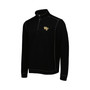 Men's Black Wake Forest Demon Deacons Tobago Bay Tri-Blend Half-Zip Pullover