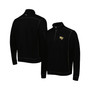 Men's Black Wake Forest Demon Deacons Tobago Bay Tri-Blend Half-Zip Pullover
