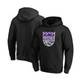 Men's Black Sacramento Kings Primary Team Logo Pullover Hoodie