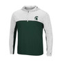 Men's Green Michigan State Spartans Flick Quarter-Zip Hoodie Windshirt