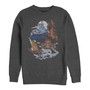 Disney Men's Aladdin Winds of Agrabah Main Cast, Crewneck Fleece