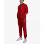 Men's Slim Fit Fleece-Lined Reflective Design Hoodie and Jogger Pants, 2 Piece Set