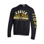 Men's Black XULA Gold 2-Hit Powerblend Pullover Sweatshirt