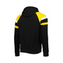 Men's Black Pittsburgh Steelers Draft Fleece Raglan Pullover Hoodie