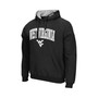 Men's Black West Virginia Mountaineers Arch and Logo 3.0 Pullover Hoodie