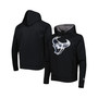 Men's Black Houston Texans Training Collection Raglan Pullover Hoodie